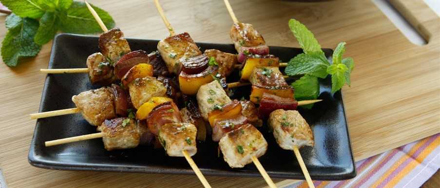 Brochettes d'agneau épicées