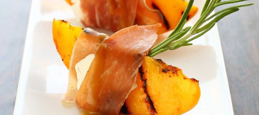 Pêche au jambon cru