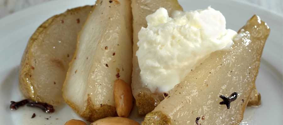 Poires au miel