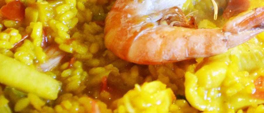 Paëlla de gambas
