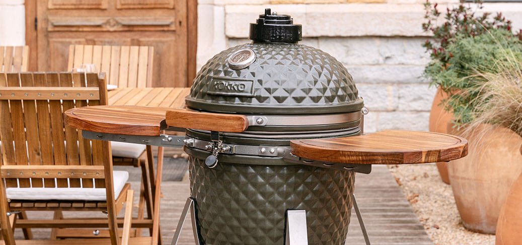 Kamado Kokko L 18" vert olive