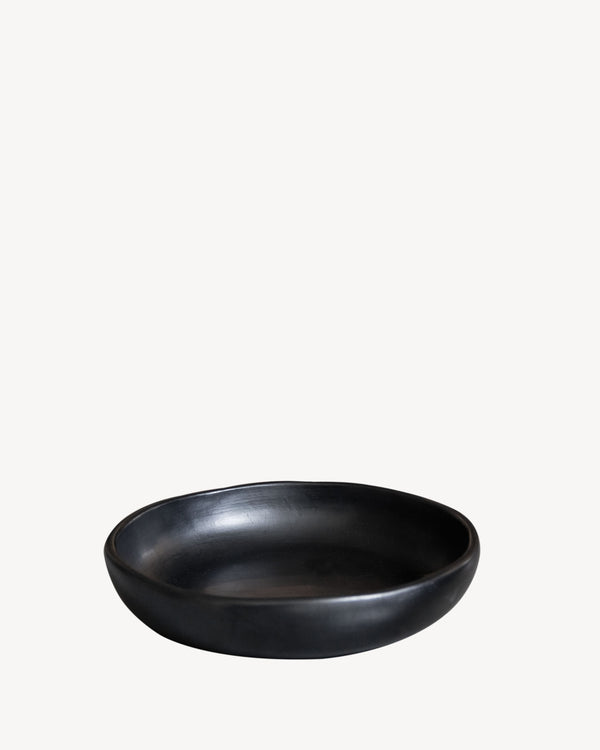 Chamba Black Clay Plate