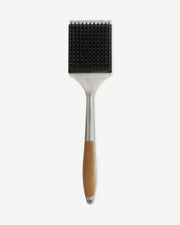 Kokko stainless steel and acacia kamado brush