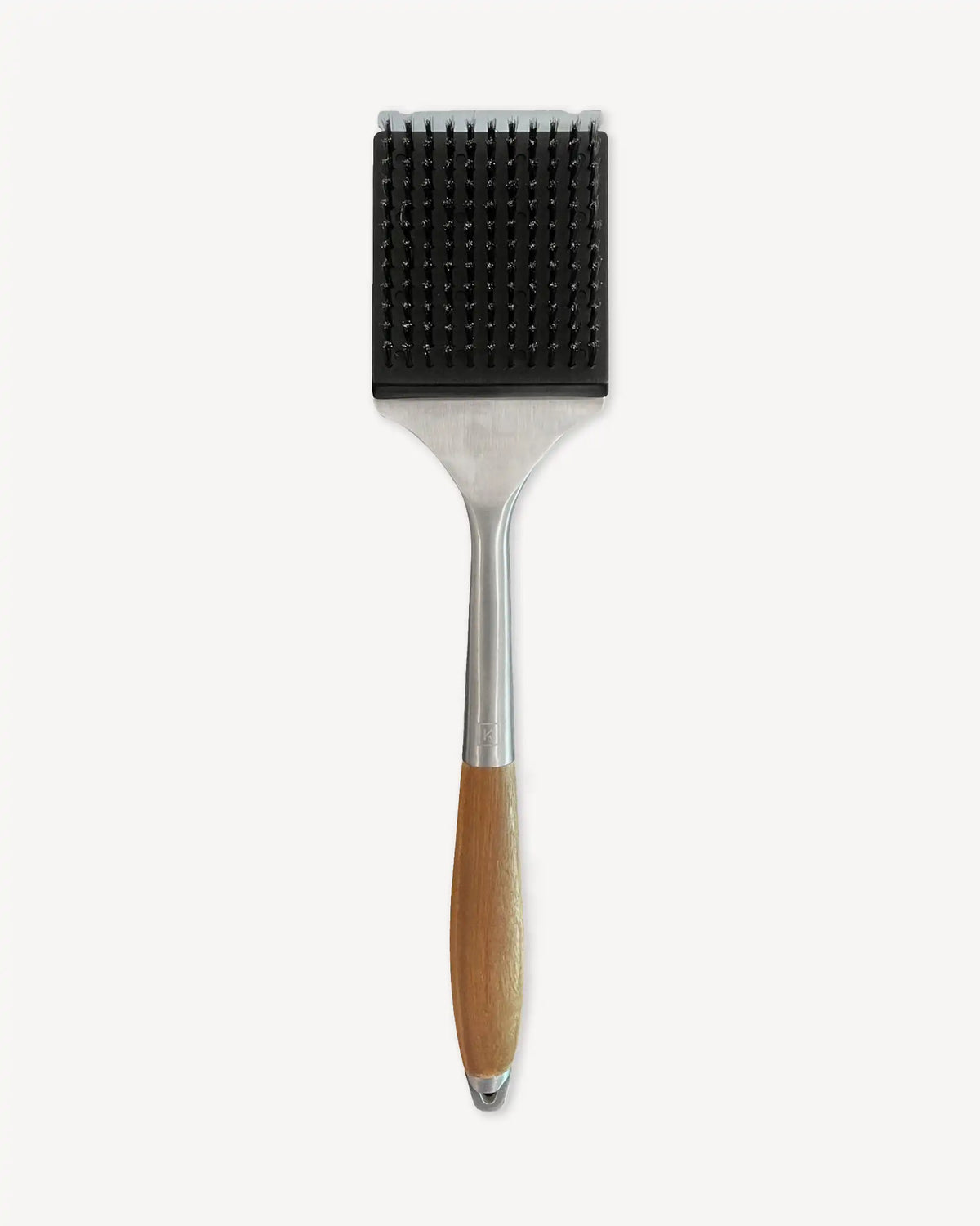 Kokko stainless steel and acacia kamado brush