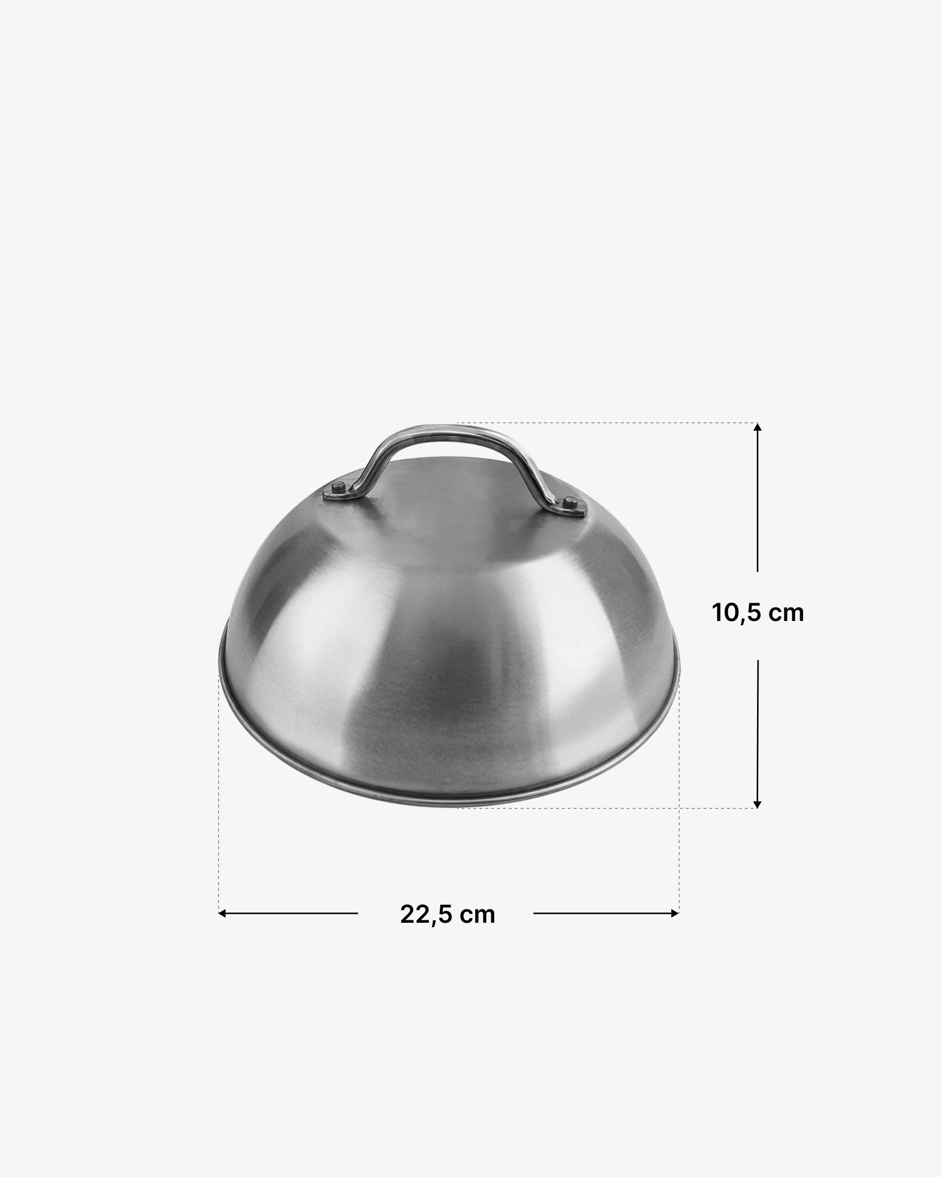 Stainless steel dome