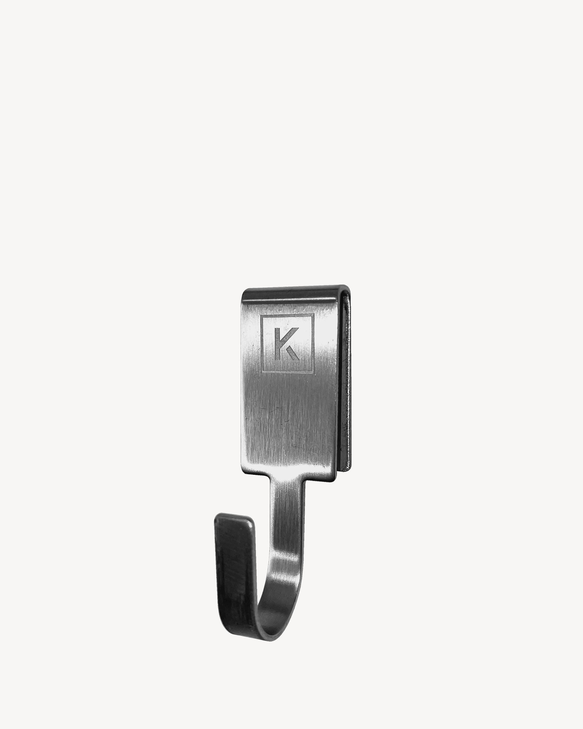Steel hook designed to hang accessories on the Kokko XL kamado.
