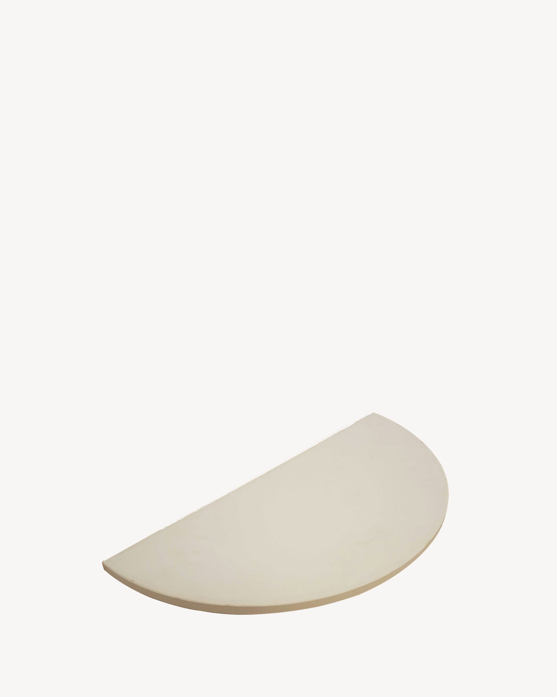 Half plate for indirect cooking