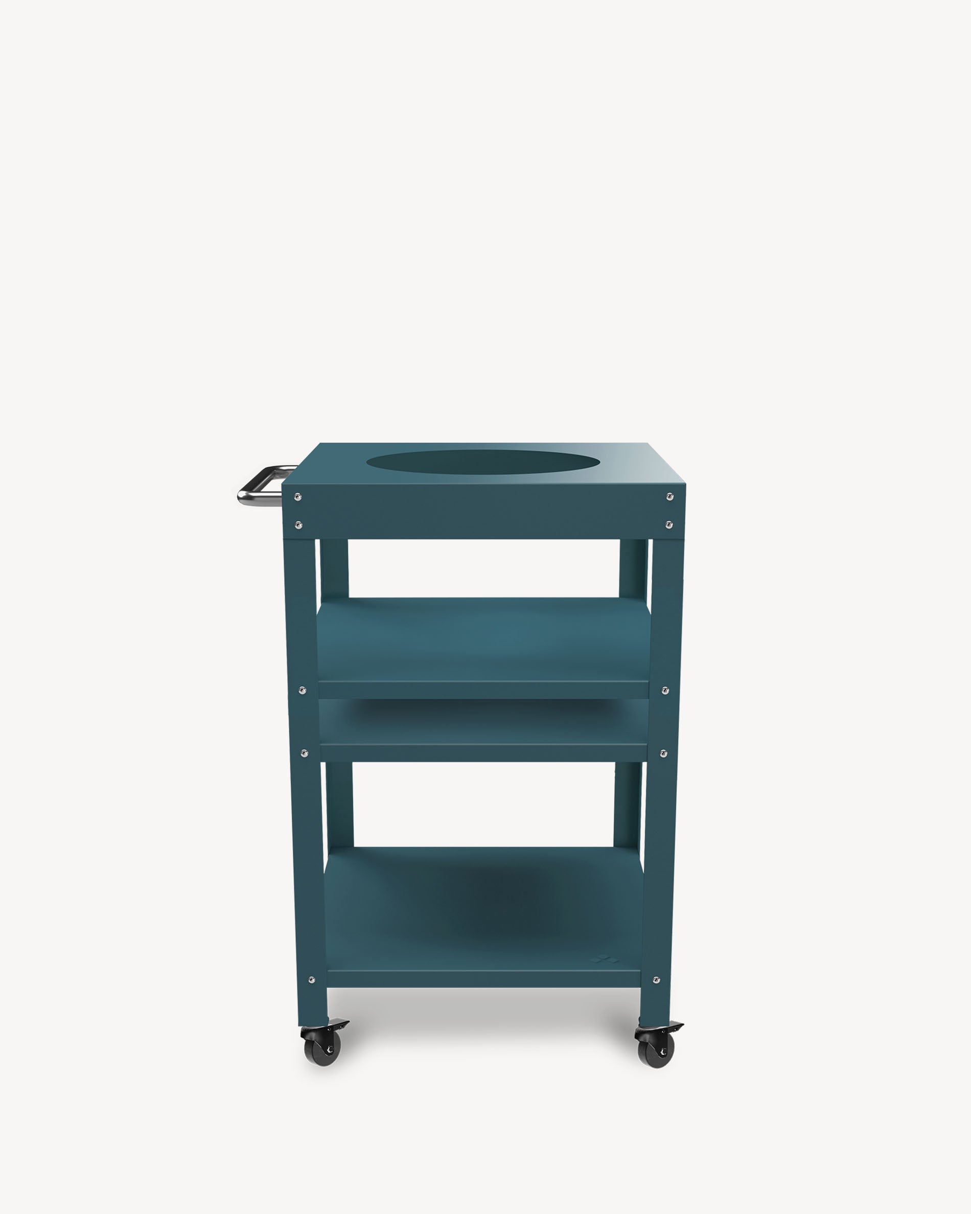Ocean blue metal cart for Little Kokko 13''