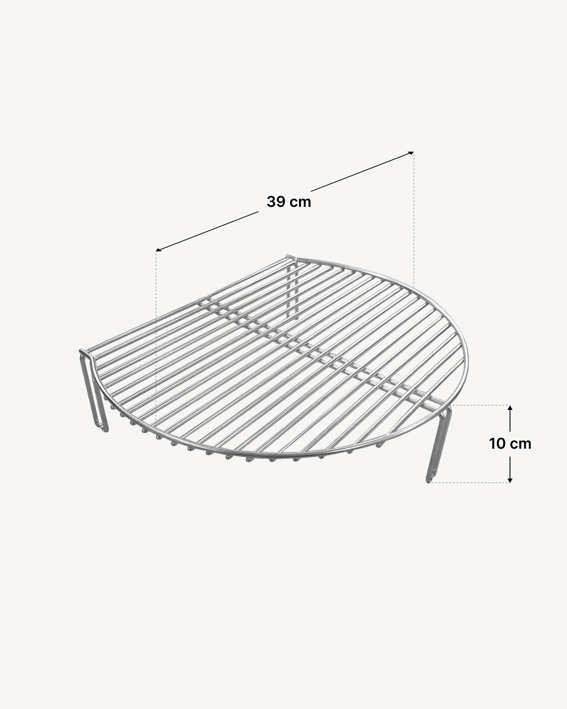 Stainless steel extension rack dimensions Kokko XL