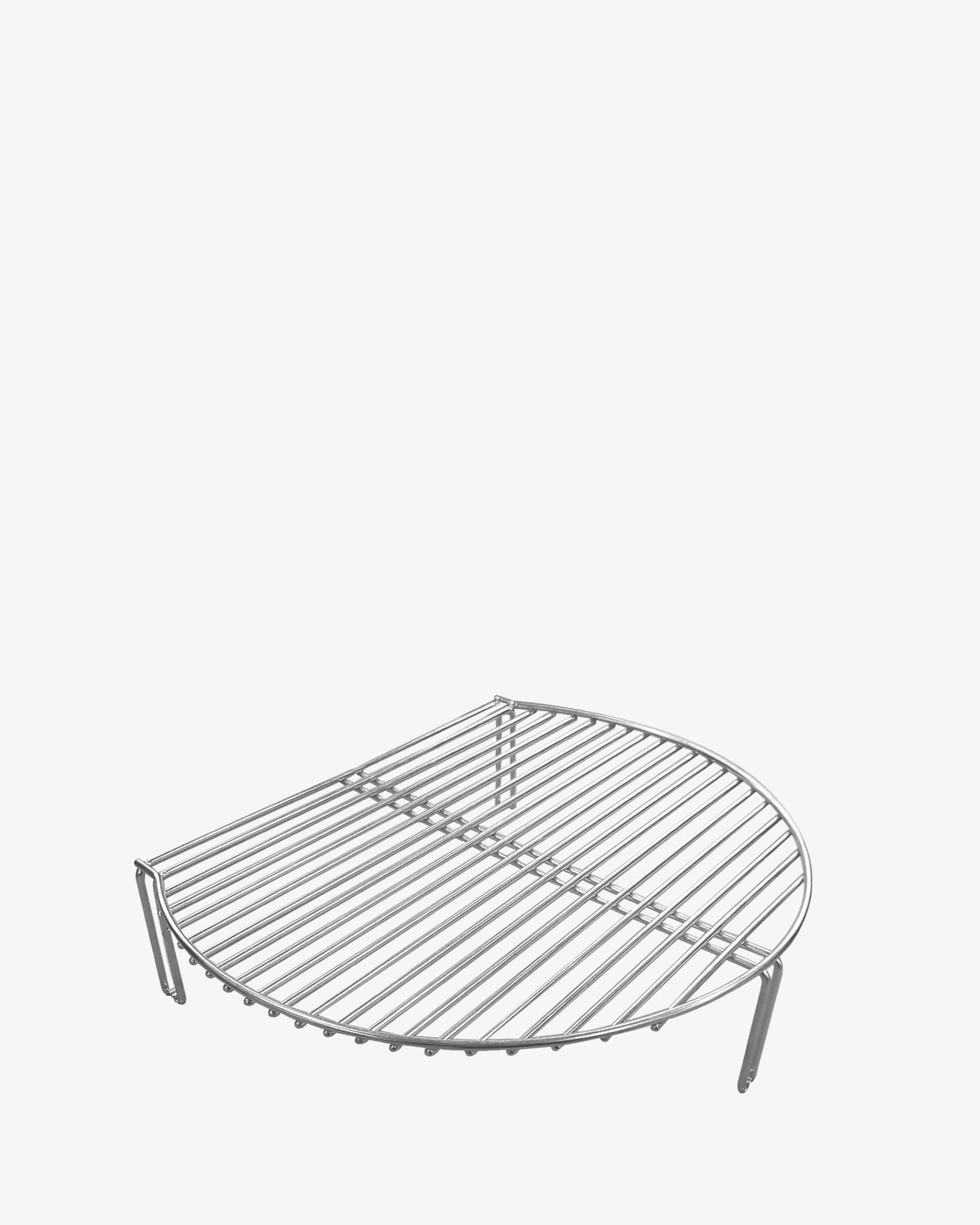 Stainless steel grill extension