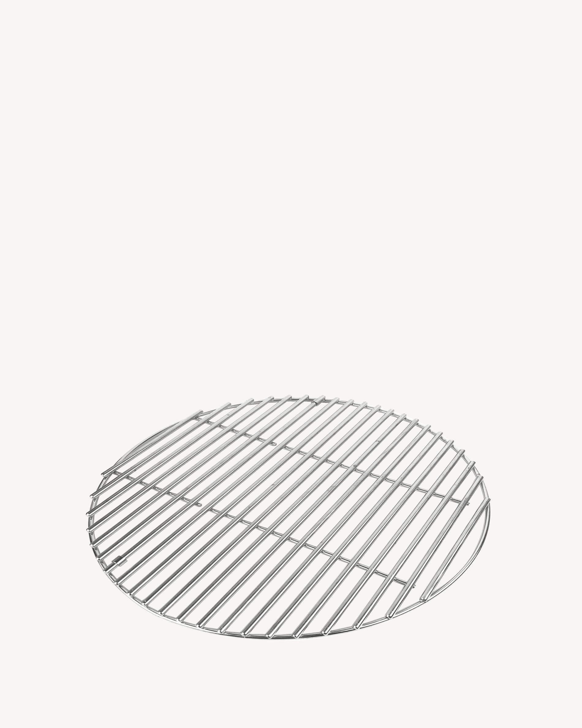 Round stainless steel cooking grate compatible with Kokko kamado.