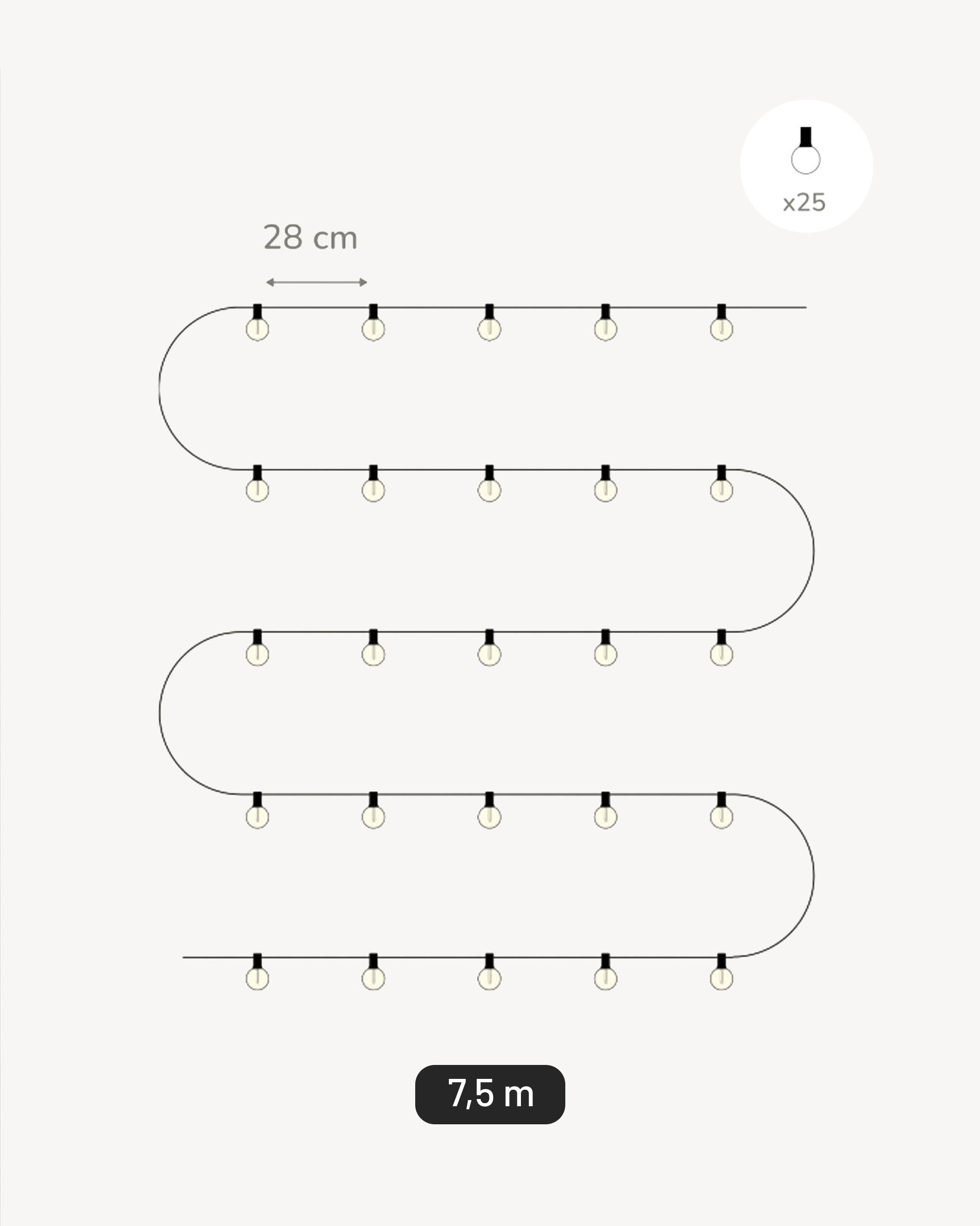 Filament string light