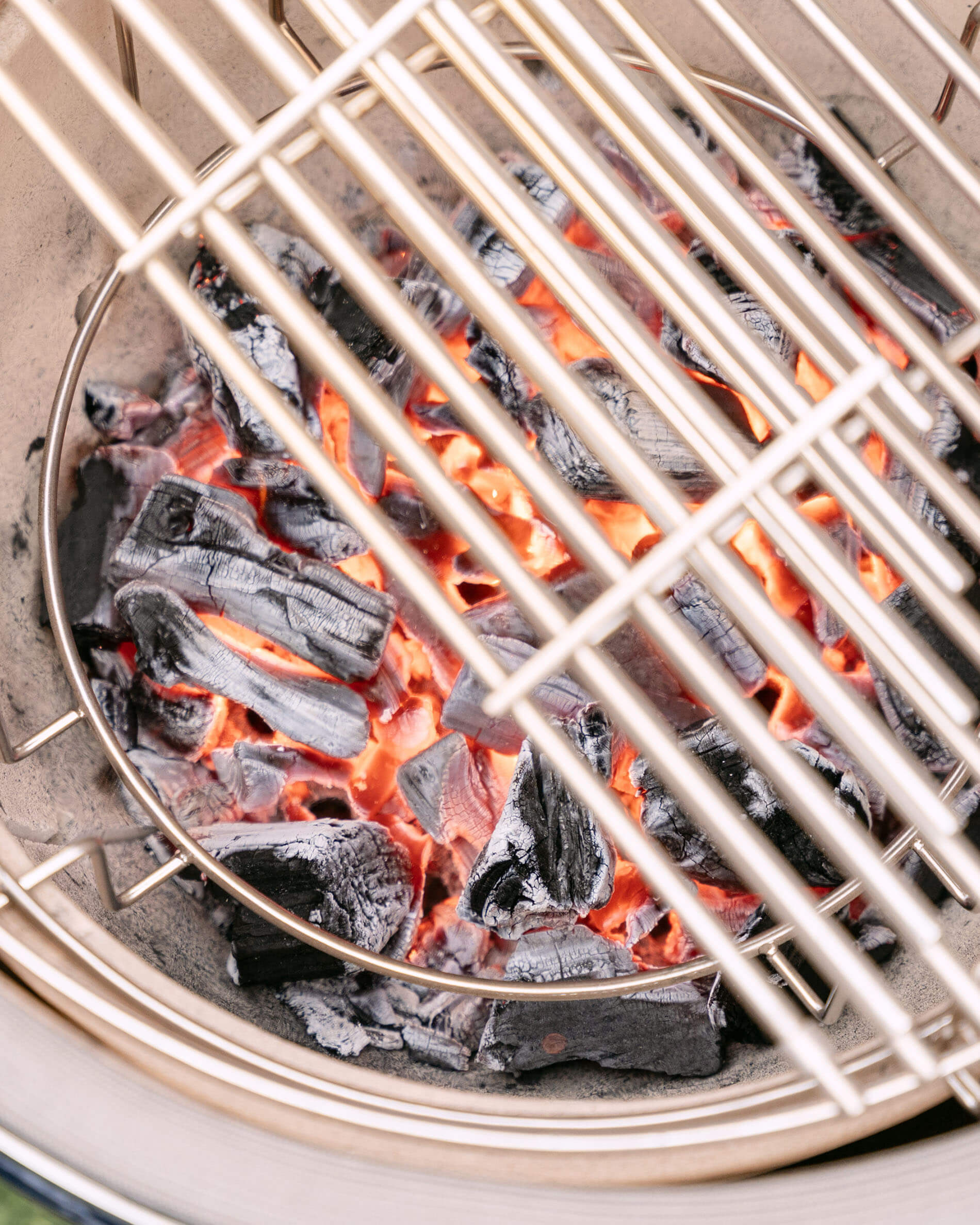 Half stainless steel cooking grate