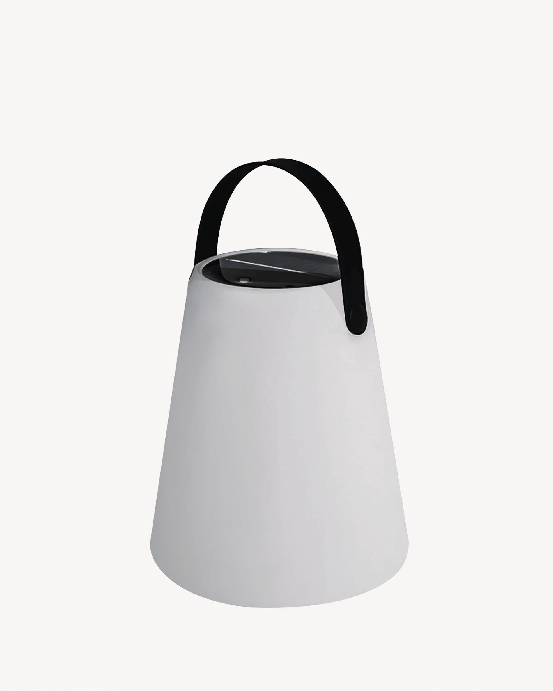 Solar cone outdoor lamp