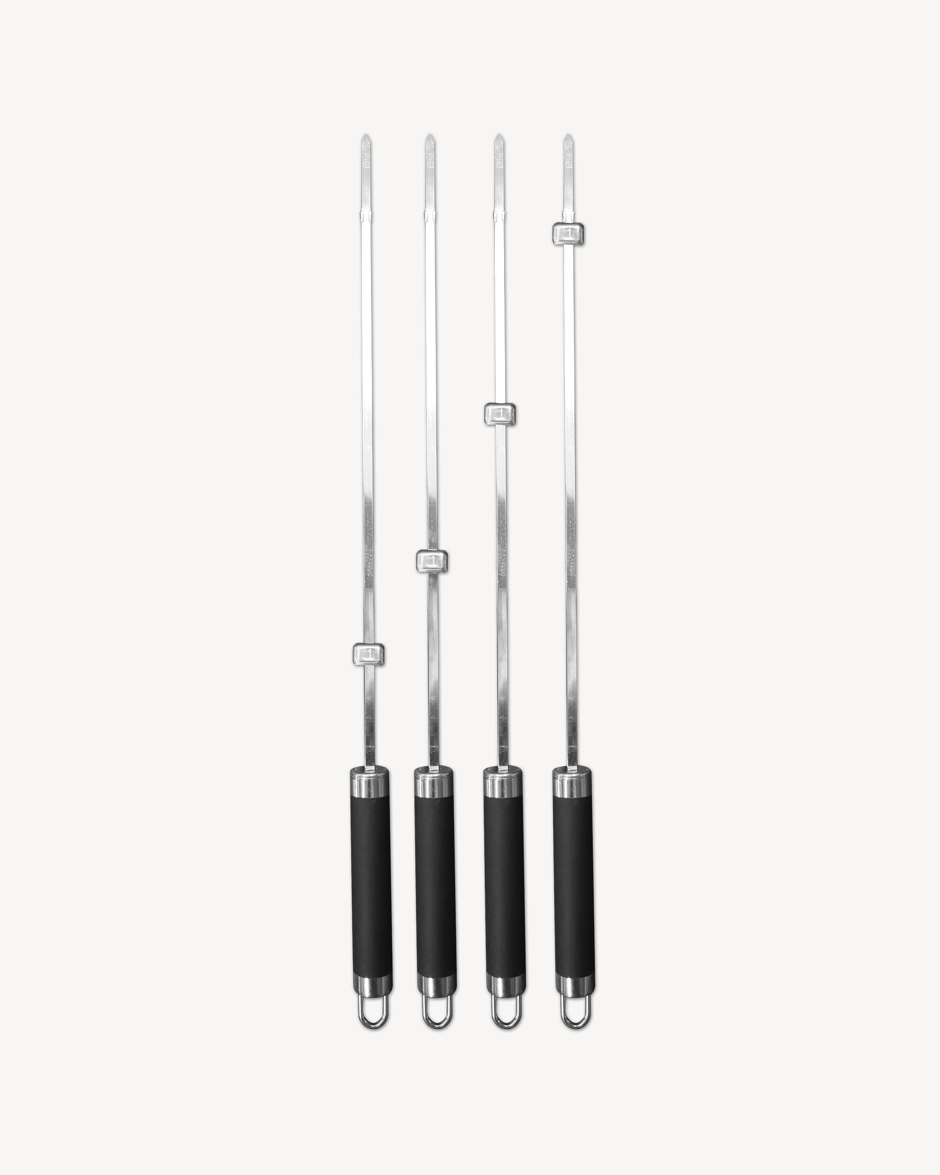 Four skewers