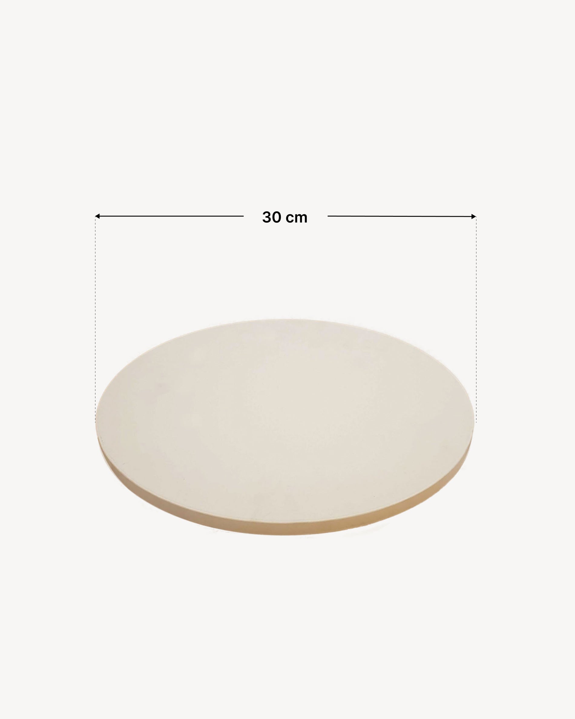 Dimensions pierre à pizza Kokko L 18"