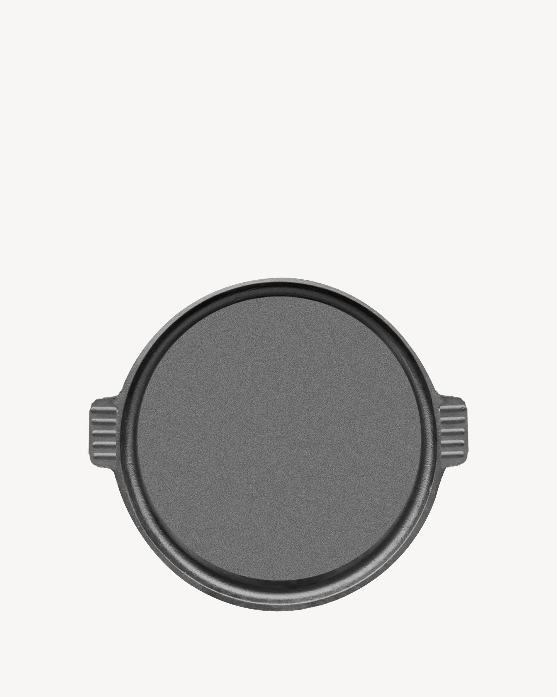 Cast iron plancha cooking plate