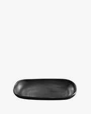 Chamba black clay cake dish