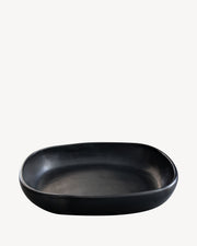 Chamba black clay dish
