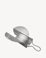 Stainless steel ash tray and scoop