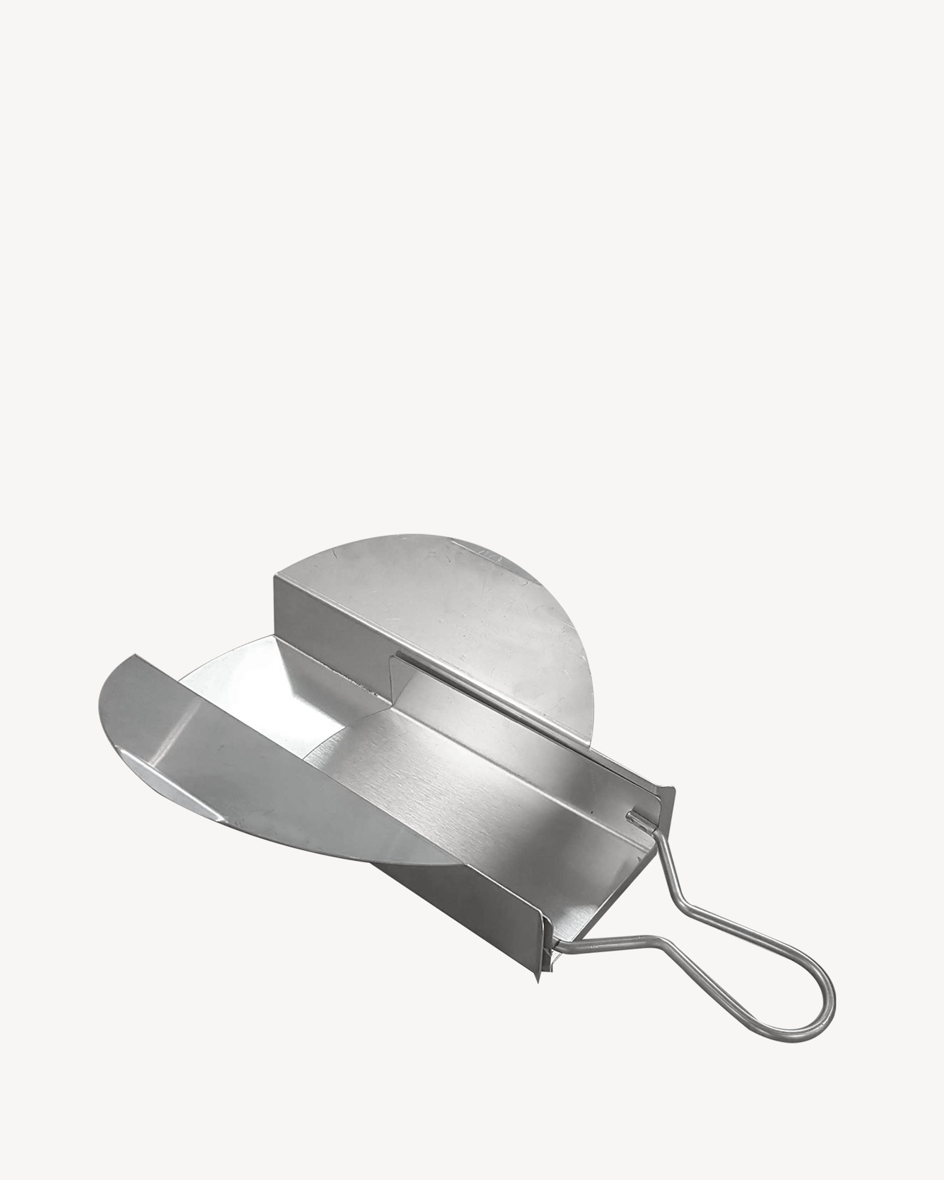 Stainless steel ash tray and scoop