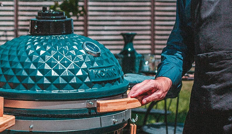 Ocean blue Kamado Kokko